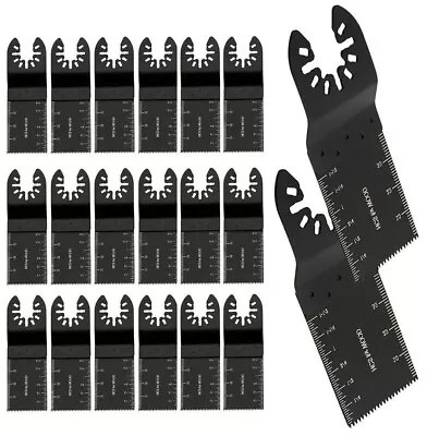 20X Oscillating Saw Blades Set Carbide  Multi Tool Blade Wood Metal Cutter  • £9.39