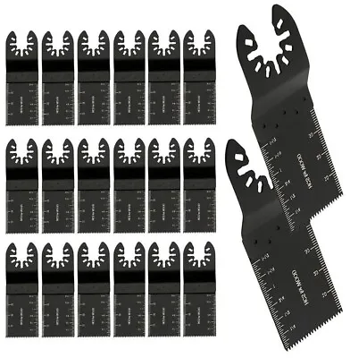 20X Oscillating Saw Blades Set Carbide  Multi Tool Blade Wood Metal Cutter • £7.99