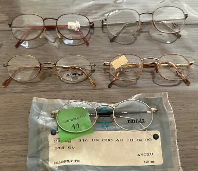 Vintage Lot Authentic Eyeglasses Lunettes Unisex Specs Metal Mix Collection • $170.13