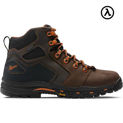 Danner® Vicious 4.5  Brown/orange Work Boots 13858 - All Sizes - New • $219.95