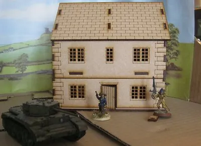 28mm House Laser Cut MDF Building Scenery Modular Infinity Bolt Action Warhammer • £10.49