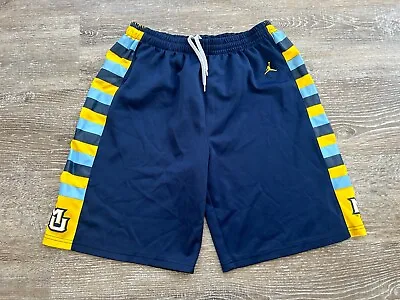 Marquette Golden Eagles Shorts Nike X Jordan Basketball Boys Youth XL Drawstring • $27.98