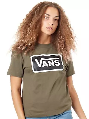 £15 • Buy Vans Grape Leaf Boom Boom Boxy Womens T-Shirt - L