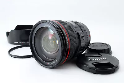 [Near MINT W/ Hood] Canon EF 24-105mm F/4 L IS USM Macro Zoom Lens From JAPAN • $672.61