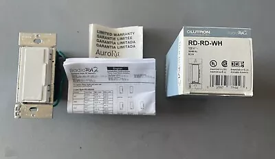 Lutron Radio RA 2 Maestro Remote Companion Wireless Dimmer RD-RD-WH 120V White • $25