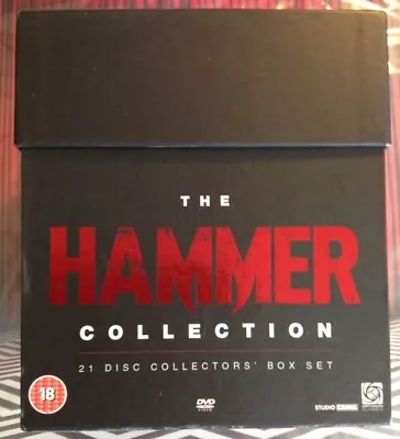 THE HAMMER COLLECTION 21-Disc Collector's Edition (DVD) BOX SET. Horror • £11.50