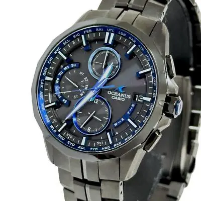 CASIO  Oceanus OCW-S3001 Watches/Titanium (black) Solar Powered Radio Black ... • $483