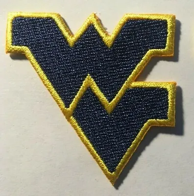 West Virginia University Patch WV Mountaineers Patch Iron Or Sew On 2 1/8  Tall • $115.25