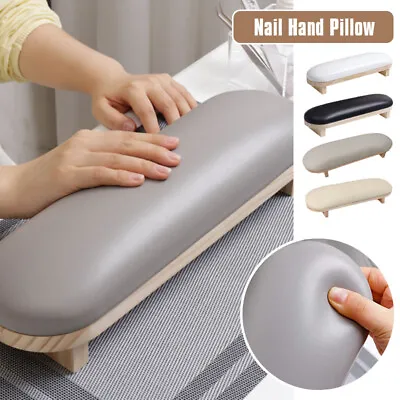 Nail Art Beauty Hand Holder Cushion Pillow Arm Rest Table Support Manicure Tool • £15.85