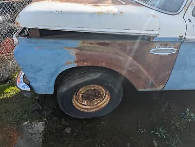 1961 1962 1963 1964 1965 1966 Ford F100 F250 Left Fender Oem • $399.99