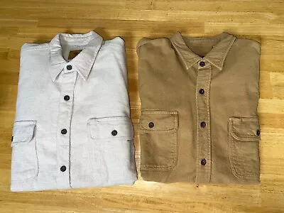 Moose Creek Clothing Men’s XXL Heavy 100% Cotton Button Shirt SET • $24