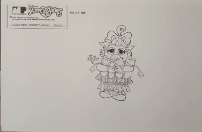 Jim Henson's Muppet Babies  Scooter's Hidden Talent  Model Sheets COPY 1984 • $115.86