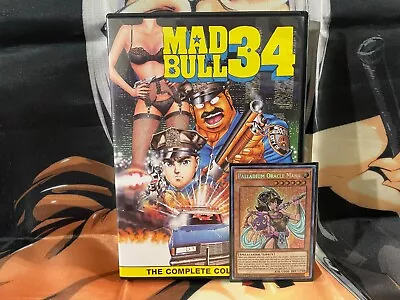 Mad Bull 34 Anime DVD +Yu-Gi-Oh! Card • $129