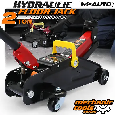 Hydraulic Low Profile Floor Trolley Jack Heavy Duty 2Ton Car Truck SUV Pump Lift • $67.99