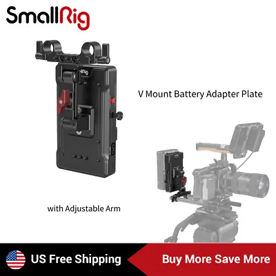 $149 • Buy SmallRig V-Mount Battery Adapter Plate For Canon Sony DSLR Cameras/Camcorders