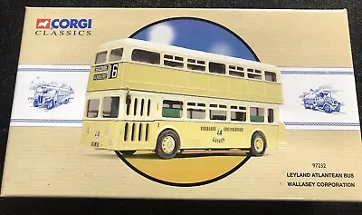 Corgi Classics 97232 Leyland Atlantean Bus Wallasey Corporation Model • £15