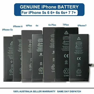 $9.99 • Buy OEM High Quality Replacement Battery For IPhone X Xr Xs 8 7 6 Plus 5 5C 5S