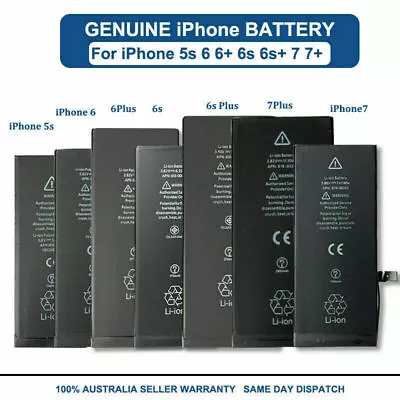 OEM High Quality Replacement Battery For IPhone X Xr Xs 8 7 6 Plus 5 5C 5S • $9.99