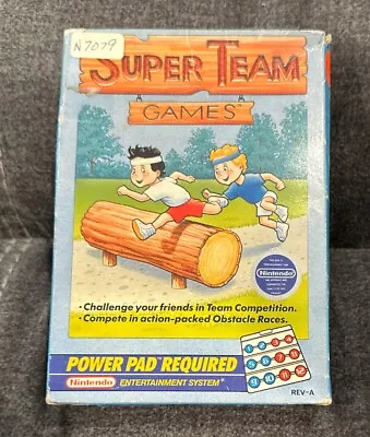 Super Team Games Nintendo NES Box Only! ~ No Game! ~ Fast Shipping! ~ LQQK • $17.99