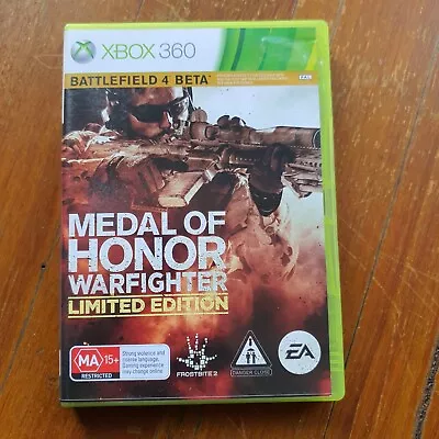 Xbox 360 Game - Medal Of Honor: Warfighter (Limited Edition Nb) • $13.88