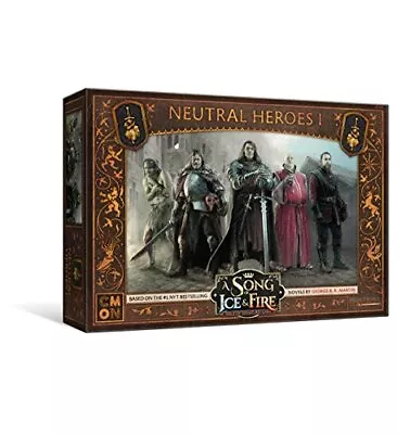 CMON A Song Of Ice And Fire Tabletop Miniatures Neutral Heroes I Box Set - Ve... • $58.65