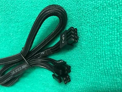 EVGA SuperNOVA  CPU 8 Pin To 8 Pin  ( 4+4) Power Supply Cable (BRAIDED)ORIGINAL • $11.99