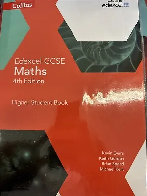 GCSE Maths Edexcel Higher Student Book (Collins GCSE Maths) By Keith Gordon... • £12.50