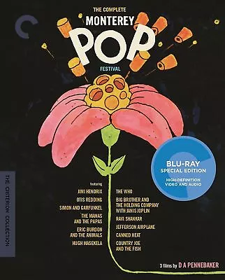 The Complete Monterey Pop Festival (Criterion Collection) [New Blu-ray] • $48.38