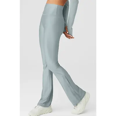 NWT ALO Airlift High Waist Game Changer Legging Cosmic Grey XXS • £120.64