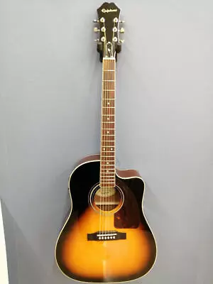 Epiphone Aj-220Sce/Vs Acoustic Electric Guitar Safe Delivery From Japan • $391.17