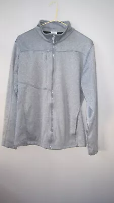 Gray Zip Up Top Ladies Small • £13.51