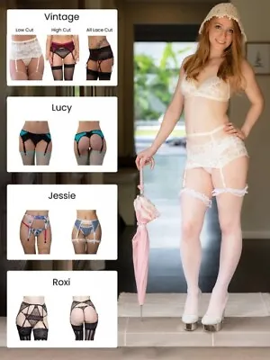 Booby Traps Sewing Pattern 6 In 1 Suspenders Lingerie Curve 20 To 30 • £22.98