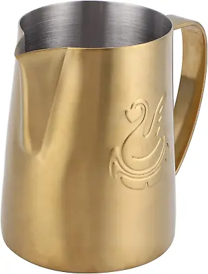 Milk Frothing Pitcher 20 Oz Coffee Milk Latte Art Frothing Cup 304 Stainless S • $33.60