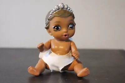 $9.95 • Buy ZAPF Creation Baby Born Black African American Doll Poseable - Tiara - Wings