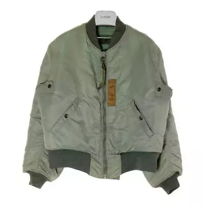 BUZZ RICKSONS MA-1 FLIGHT JACKET OLIVE M PART SIZE Used • $111.93