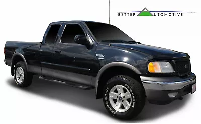 3  Black Side Steps For 97-03 Ford F150/250LD Super Cab Nerf Bars Running Boards • $164.99