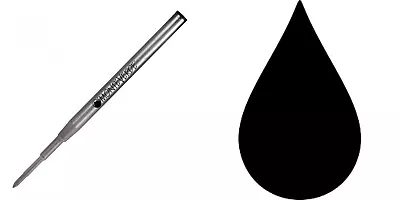 Montblanc Gel Ballpoint Pen Refill In Black -Fine Point By Monteverde • $11.95