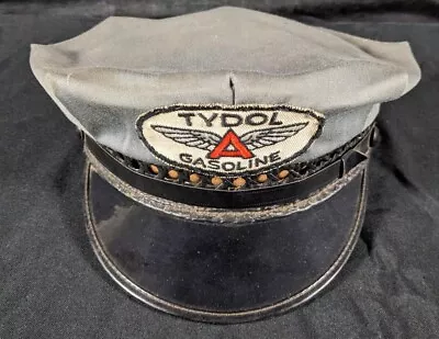 Vintage Original 7-1/2  “TYDOL” Gas Service Station Attendant Hat Uniform Cap • $474.95