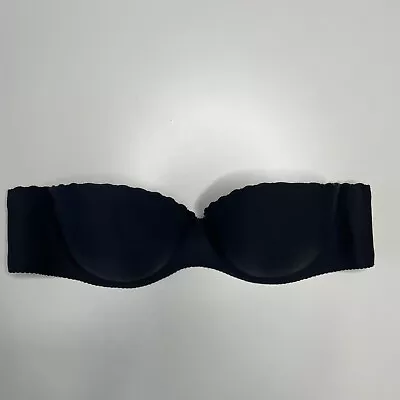 Victoria Secret Strapless 34A Underwire Push Up Padded Seamless Angels Embrace • $20