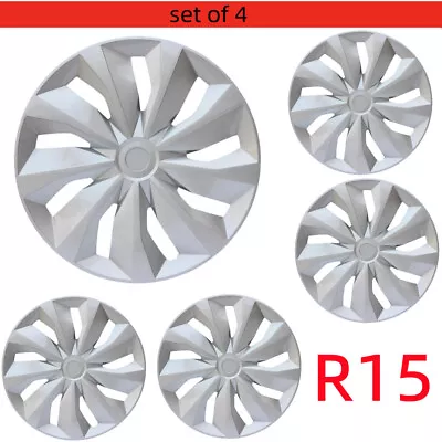 4PC 15 Inch Hubcap Wheel Universal Hubcap Wheel Covers Fits R15 Tire And Rim • $42.22