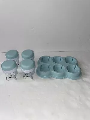 Magic Baby Bullet Replacement Parts 4 Food Cups Food Storage Blender Processor • $9.97