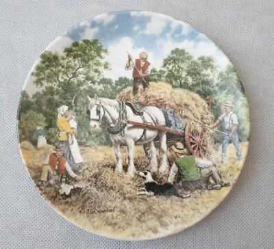 Wedgwood Life On The Farm Collectors Plate Issue 3 Haymaking John Chapman 1989 • £10.99