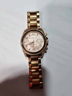 Michael Kors Blair Glitz MK5263 Wrist Watch For Women • $15