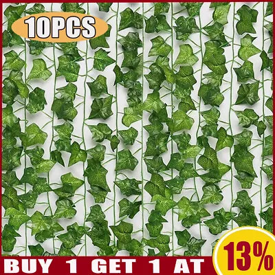 Artificial Ivy Garland Fake Vine Trailing Leaf Hanging Plant Home Garden Decor • £2.62