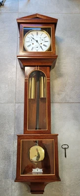 Hermle Laterndluhr Style Weight Driven Vienna Wall Clock Multi Calendar Dial • £995