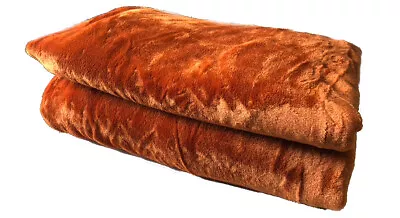£16.99 • Buy Terracotta Throw Luxurious Large / King Size