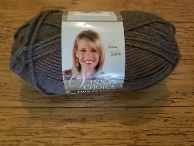 NEW Lion Brand Yarn Vanna's Choice Taupe 125 Knit Skein Crochet Vanna White • $4