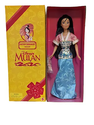 Disney Mulan Satiny Shimmer Barbie Doll 1998  Mattel • $18.95