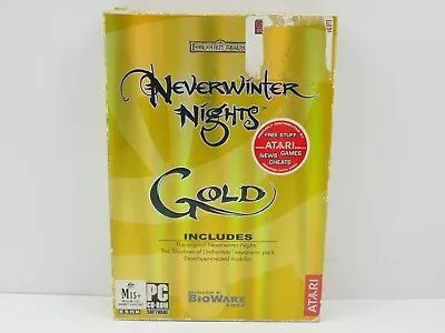 Neverwinter Nights Gold | Atari | PC Game | Complete | Bioware | Tracked Postage • $24.97