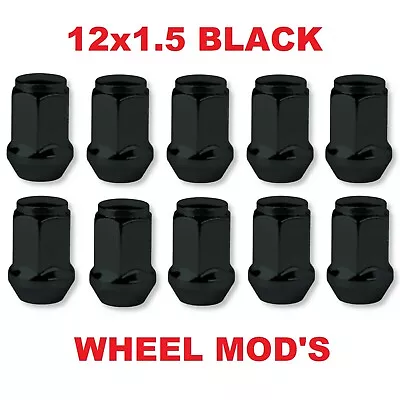 10 X 12x1.5 Black Wheel Nuts Fits Holden Commodore VL VN VR VS VT VY VZ • $24.59